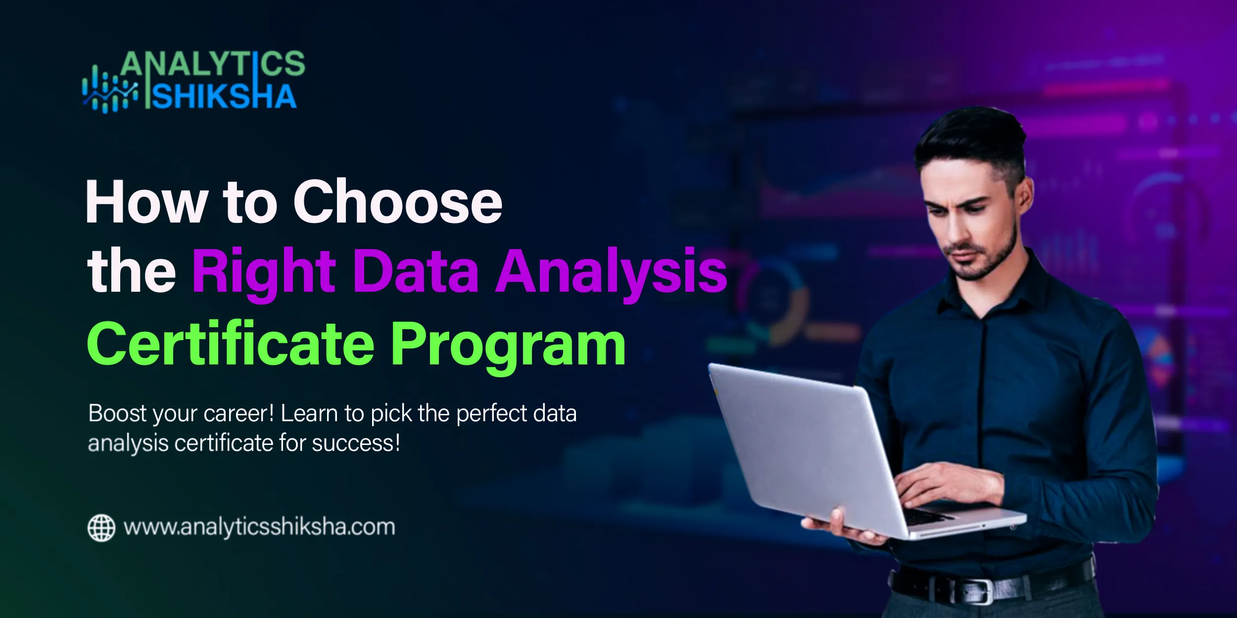 How to Choose the Right Data Analysis Certificate Program